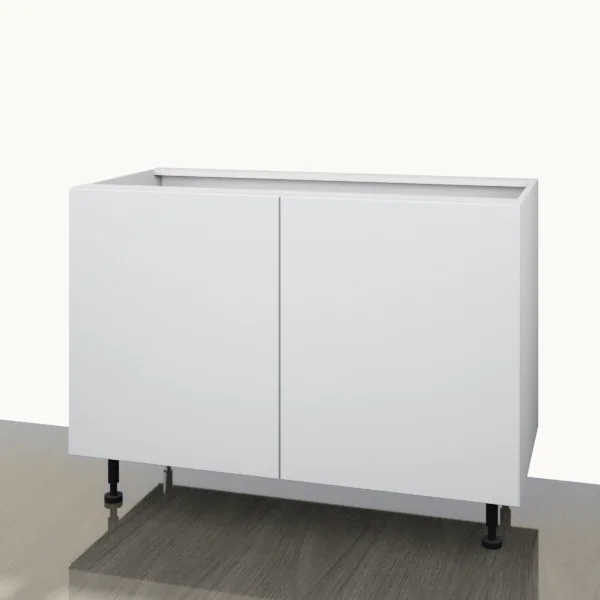Product render of the Floor 1200mm — 2 Door with the doors closed.
