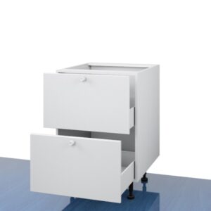 Floor 600mm - 2 Pot Drawer