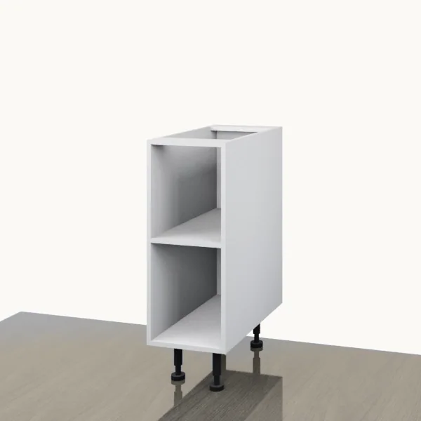 Floor 300mm — 1 Door — carcass with the door removed.