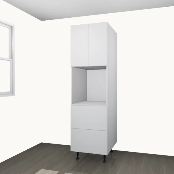 Tall Oven — 2 Drawer 2 Door — doors closed.