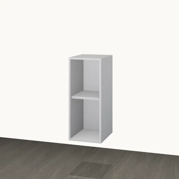 Wall 300mm — 1 Door — carcass with the door removed.