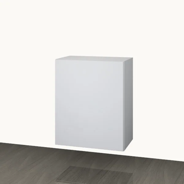 Wall 600mm — 1 Door — doors closed.