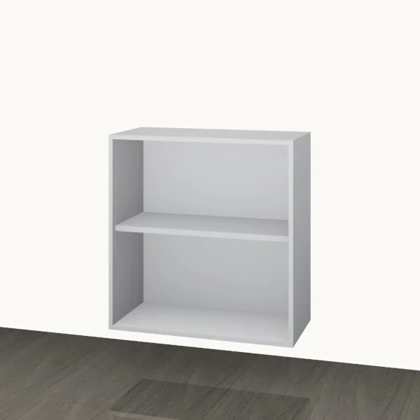 Wall 700mm — 2 Door — carcass with the door removed.